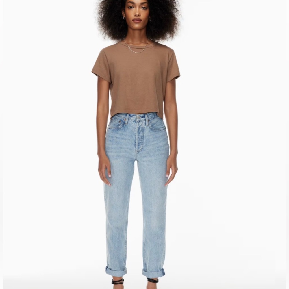 Aritzia Denim Forum The Boyfriend High Rise Loose 28L